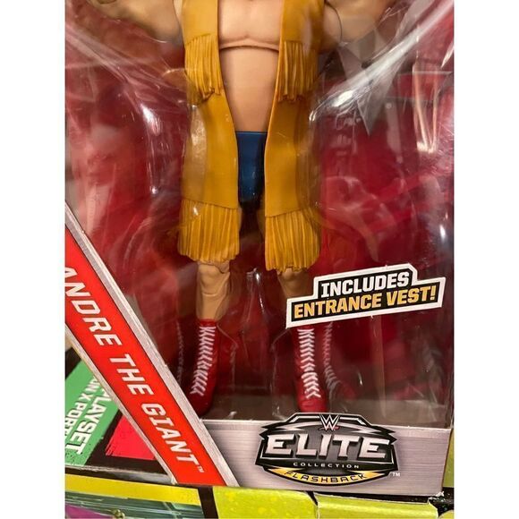 WWE Mattel Elite Flashback Andre the Giant Wrestling Figure WWF Amazon Exclusive - Picture 3 of 11